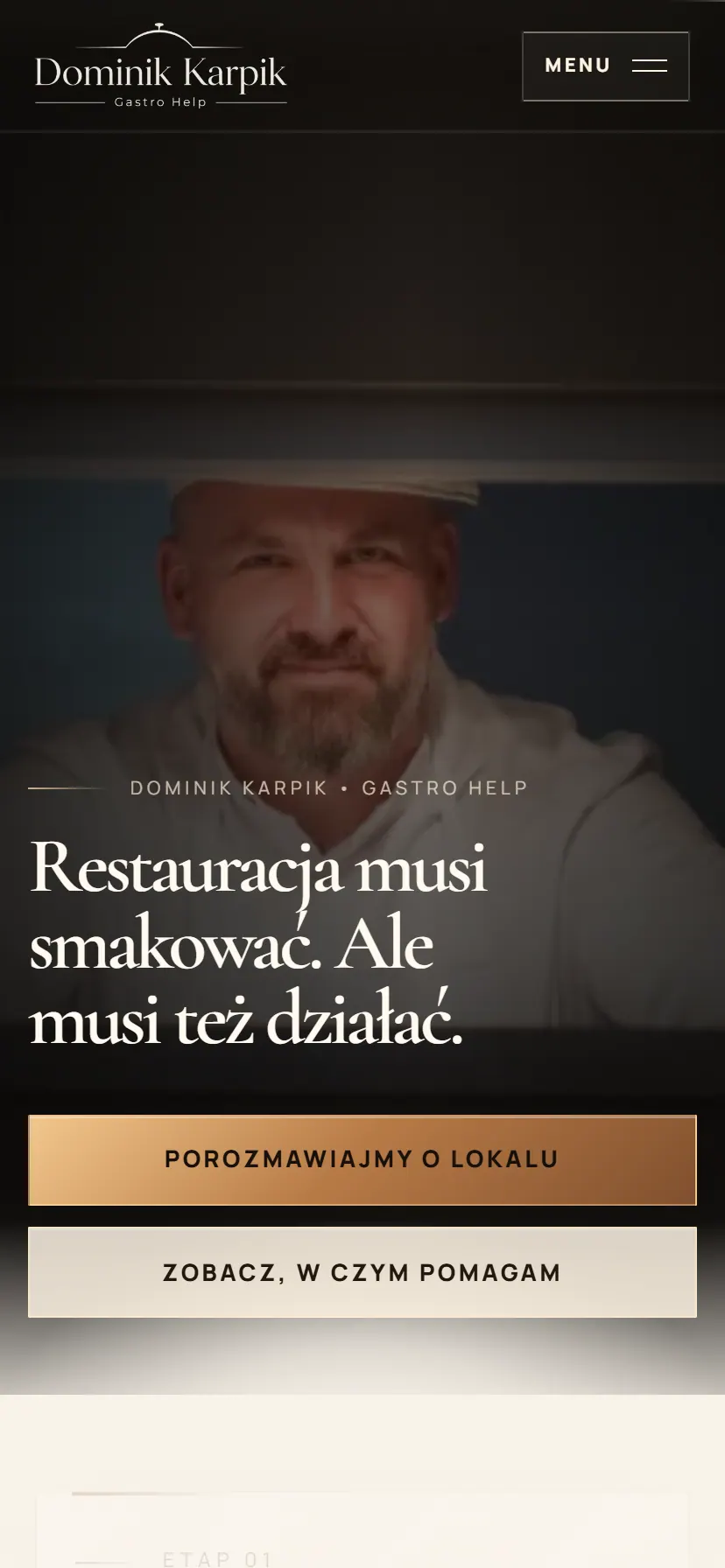 Dominik Karpik — widok mobilny